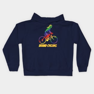 Cycling Woman T-shirt Kids Hoodie